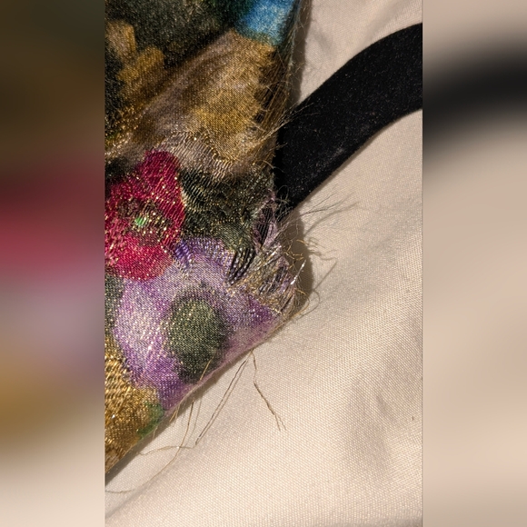 Vintage Mid Century  (50s  Or‎ 60s (?)) Floral Sheath Dress - Picture 9 of 10